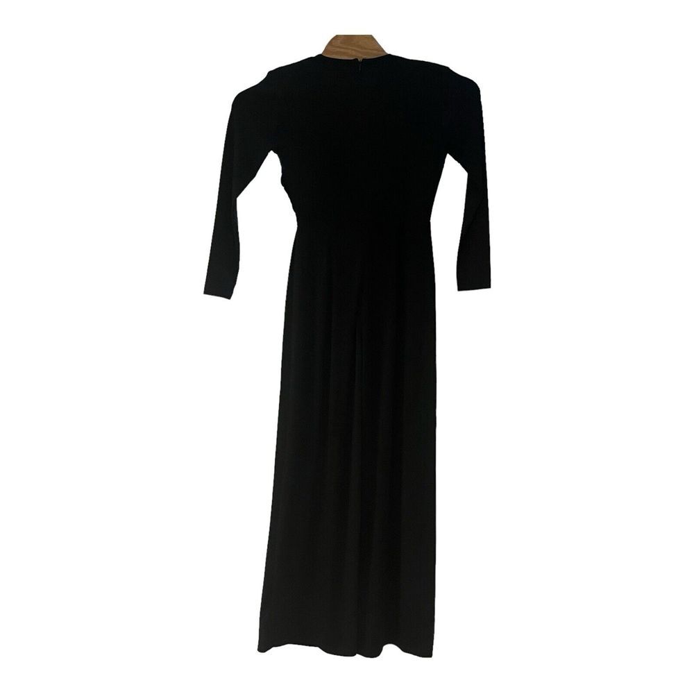 Alexia Admor Women's MILAN JUMPSUIT wide long leg long‎ sleeve Size Small NWT - Picture 2 of 16